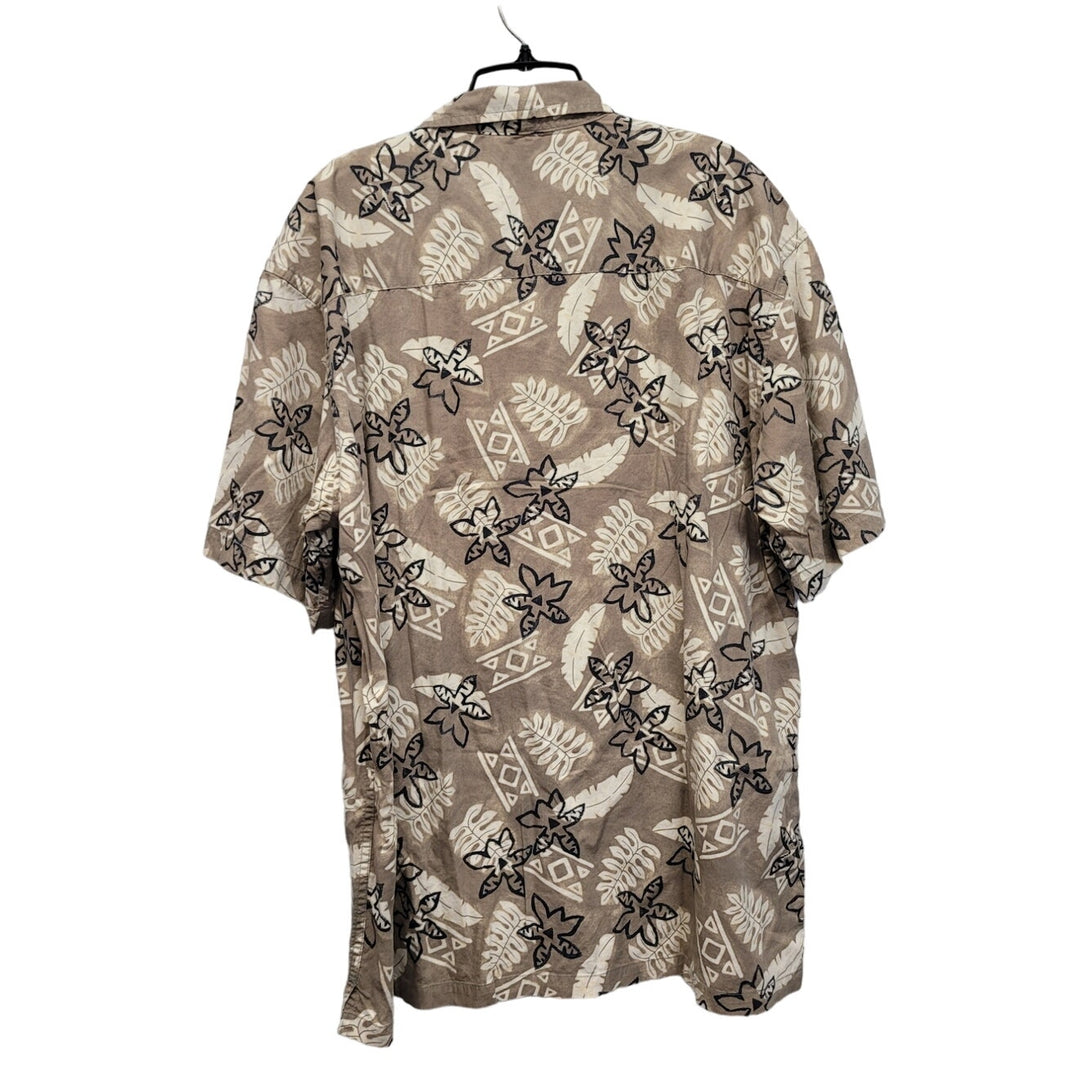 Pendleton Mens Large Cotton Rayon Short Sleeve Button Up Hawaiian Shirt