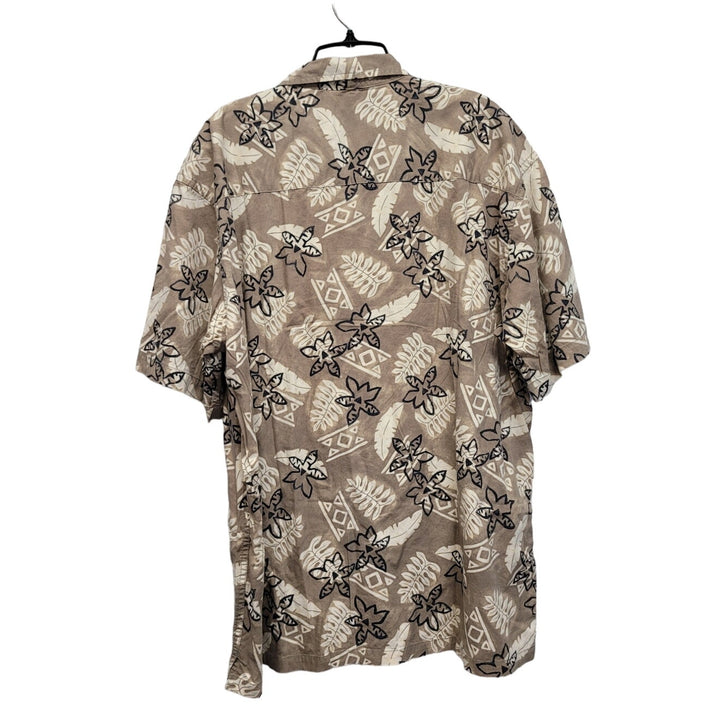 Pendleton Mens Large Cotton Rayon Short Sleeve Button Up Hawaiian Shirt
