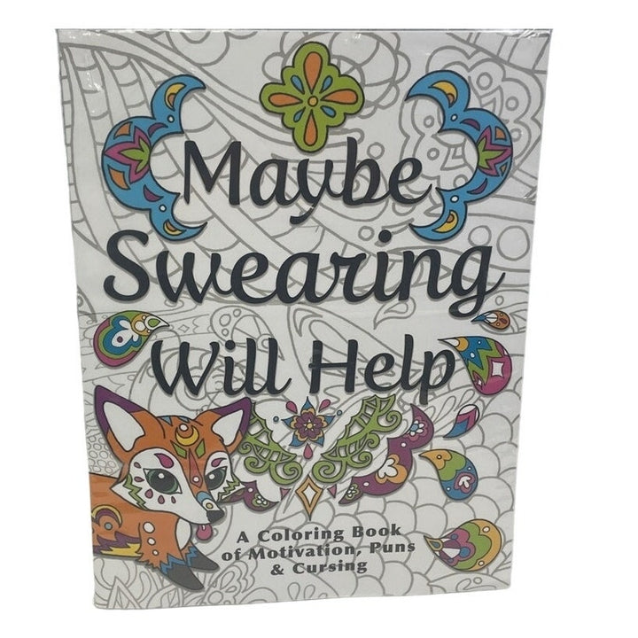 New NYX Spectrum Maybe Swearing Will Help Adult Coloring Book w 30 pc Marker Set