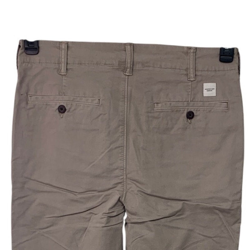 New American Eagle Womens 32X34 Cotton Blend Flex Slim Chinos w Pockets