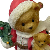 Vintage 1996 Cherished Teddies Klaus 176036 Christmas Santa Bearer Good Tidings