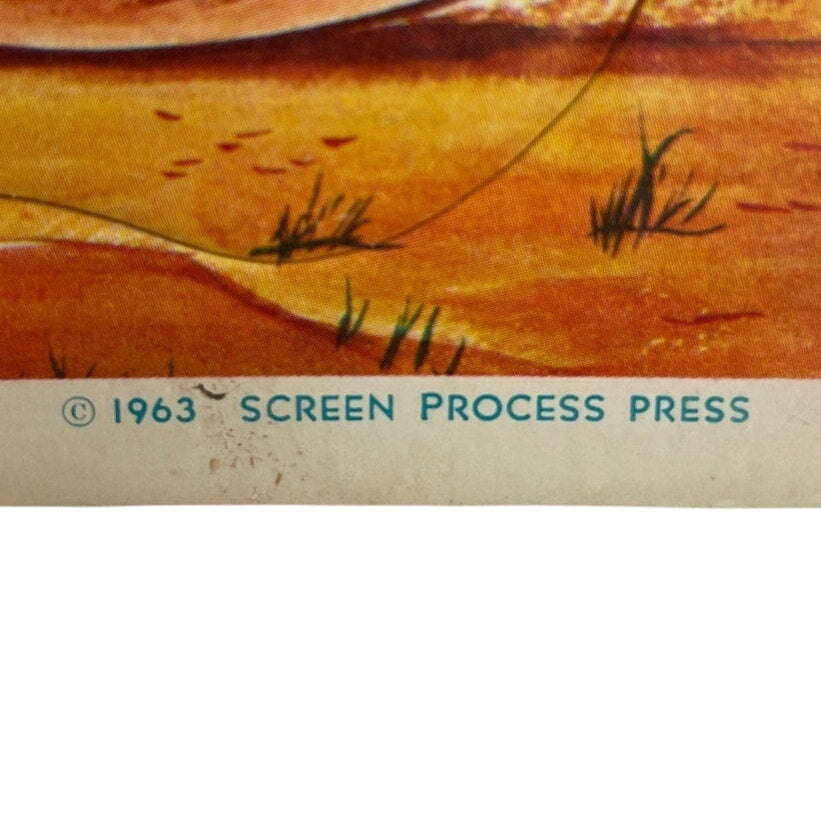 Vintage 1963 Screen Process Press School Worm Apple Home Cardboard Jigsaw Puzzle