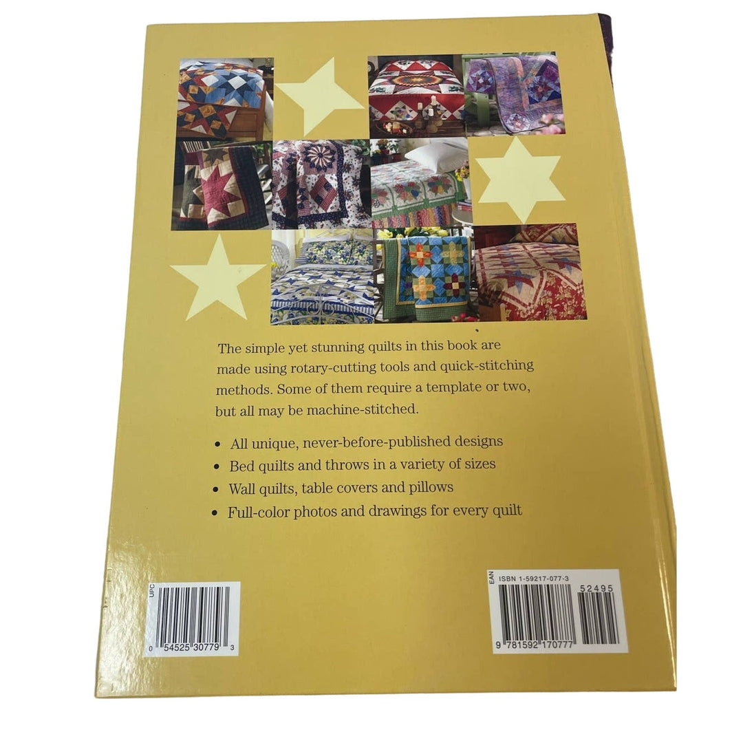 2006 Amazingly Simple Star Quilts Jeanne Stauffer Sandra Hatch Spiral Hardback