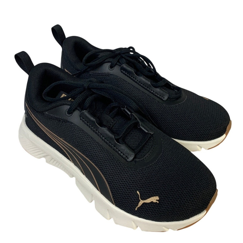 Puma Womens Size 6 Black Sneakers Lace Up Low Top Round Toe Athletic Shoes