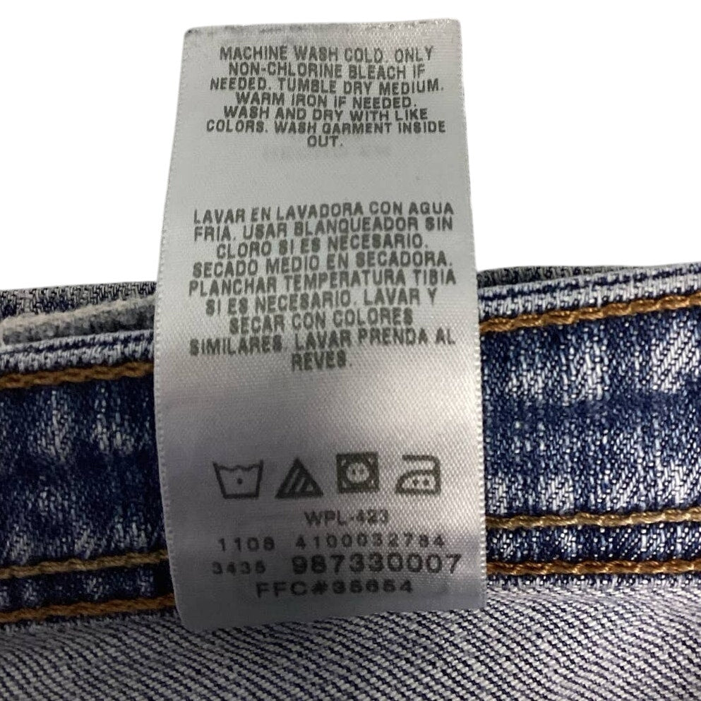 Signature by Levi Strauss Womens Plus Size 16W Stretch Cotton Denim Blue Jeans