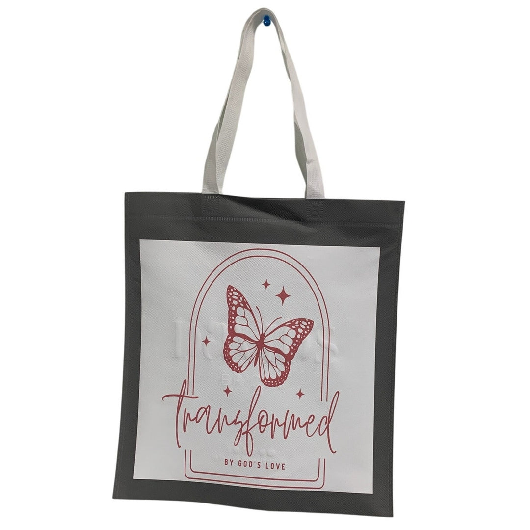 New Upcycled Hand Printed Transformed by God&