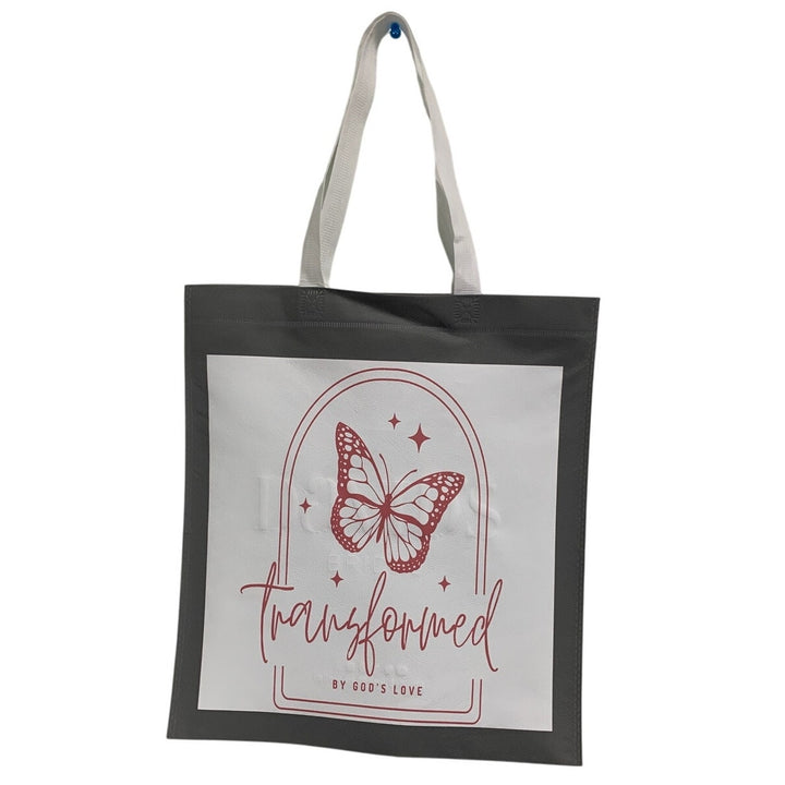 New Upcycled Hand Printed Transformed by God&