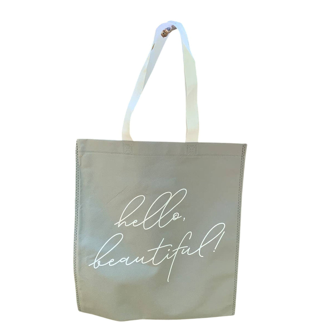 Upcycled Hand Printed Purple Blue Succulent Cactus Rose Flower Tote Bag