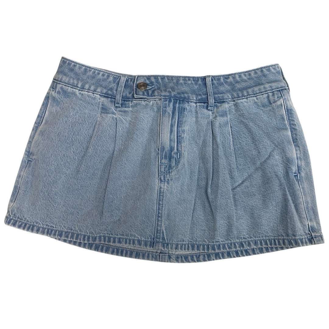 New American Eagle Womens Size 4 Comfort Stretch Waistband Denim Micro Skort