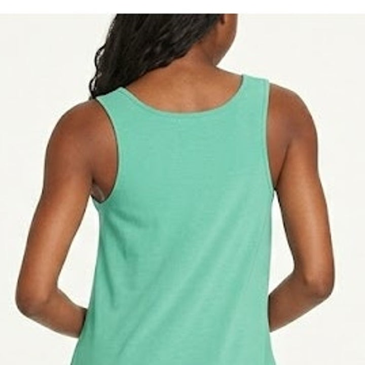 New Eddie Bauer Womens XXL Dusty Loden Departure UPF 50+ Sleeveless Midi Dress