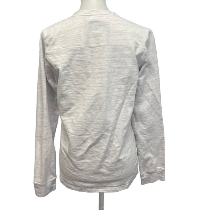 Maven Mens Medium Long Sleeve Three Button PolyCotton Henley Tee Shirt
