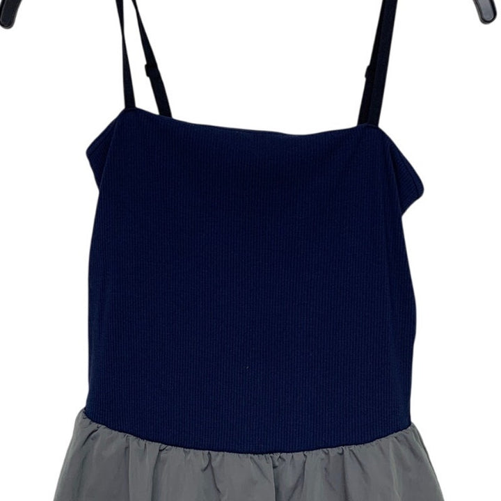 New Offline Juniors Small Thin Strap Shelf Bra Bubble Skort Activewear Dress