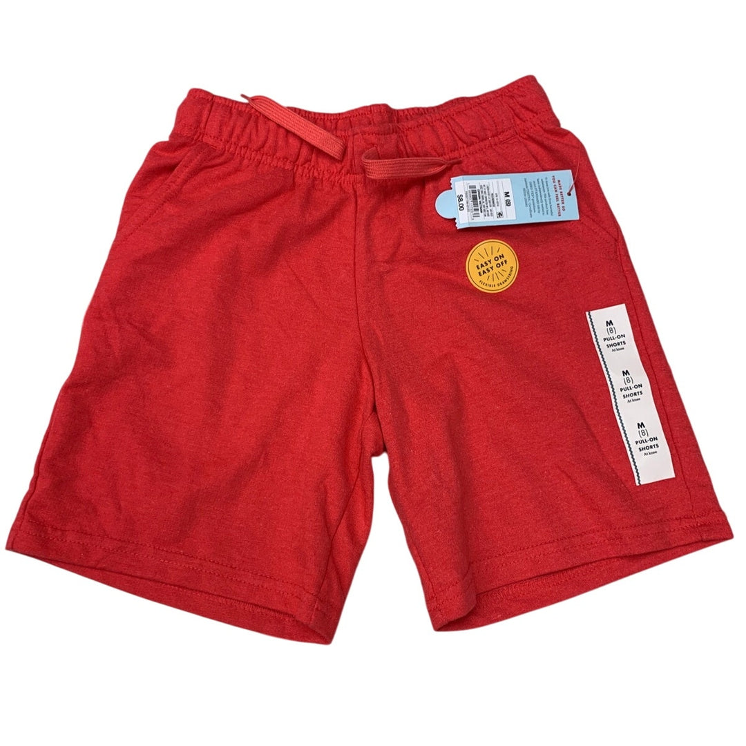 3 New Cat &amp; Jack Boys Medium Stretch Cotton Elastic Drawstring Waist Shorts