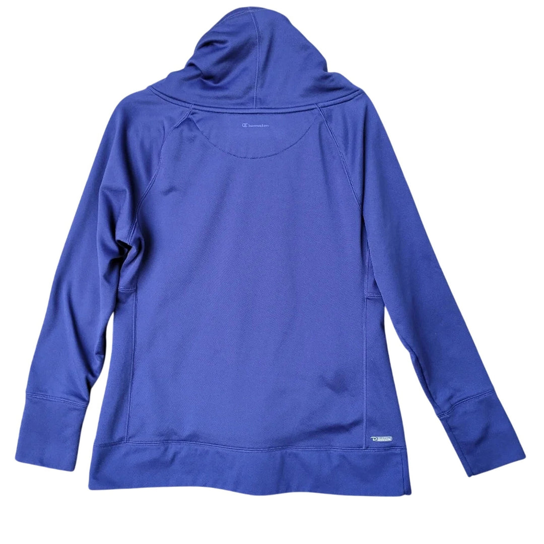 Champion Womens Large 100% Polyester Cowl Neck Long Sleeve Pullover Sweatshirt
