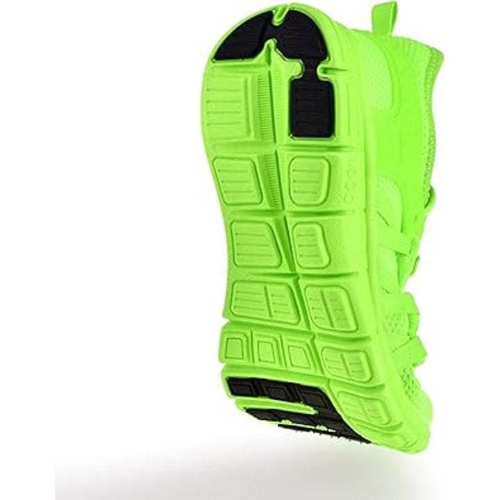 New Inzcou Women Size 6 Neon Green Lightweight Breathable Comfort Athletic Shoes