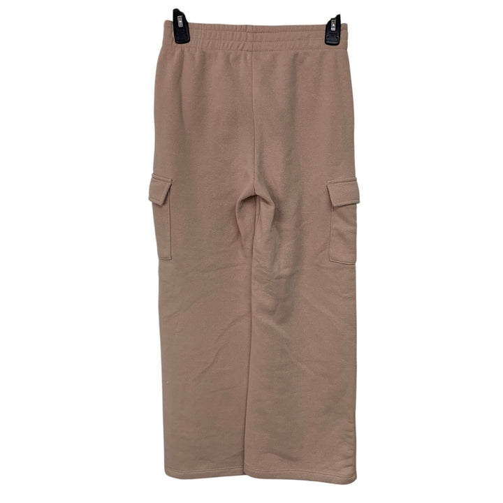 Art Class Girls Large Cotton Blend Elastic Waist Fleece Cargo Sweatpants Pants