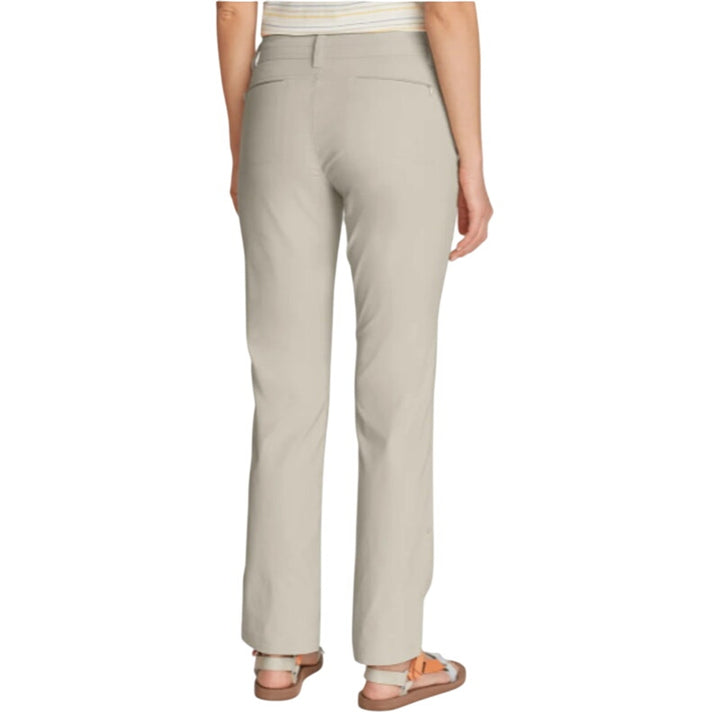 New Eddie Bauer Womens Size 24W Stone Tan Sightscape Horizon Convertible Pants