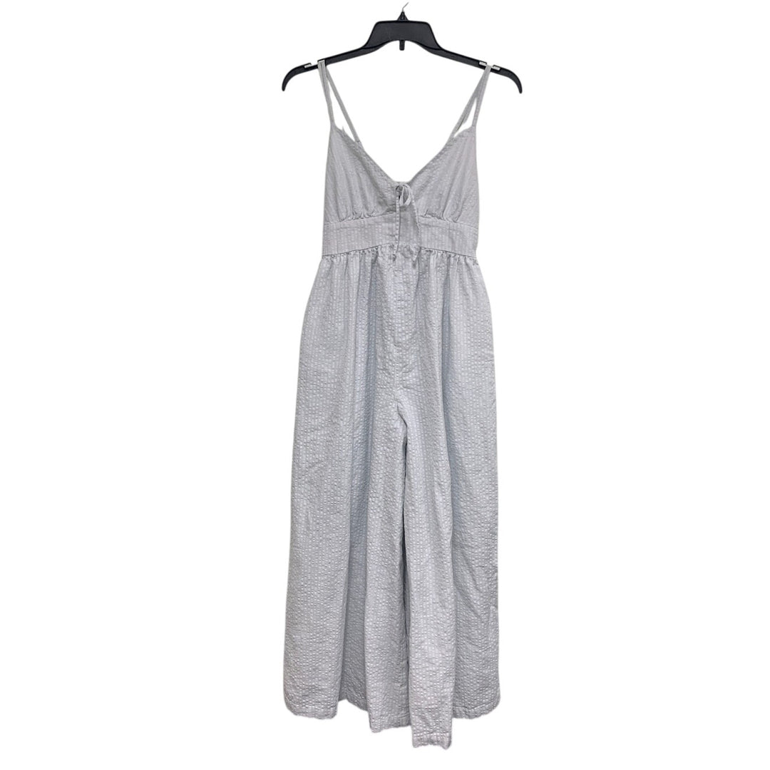 New American Eagle Womens Medium Wide Leg Spaghetti Strap Jumpsuit Romper