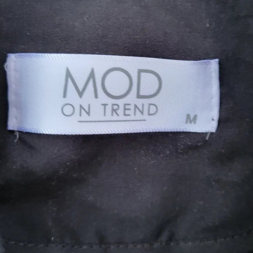 NWT New Mod On Trend Womens Medium Long Sleeve Full Zip Multi Pocket Jacket