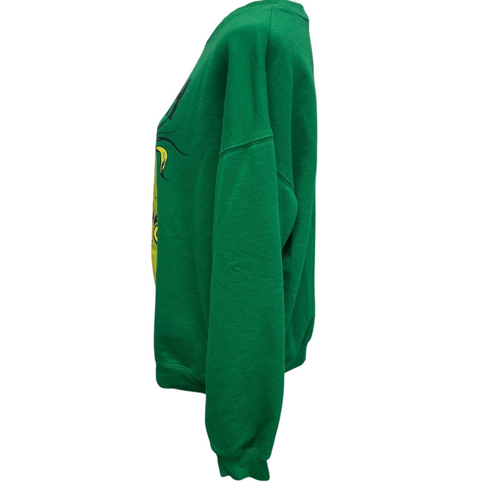 Dr Suess The Grinch Womens XL Christmas Long Sleeve Crew Neck Sweatshirt