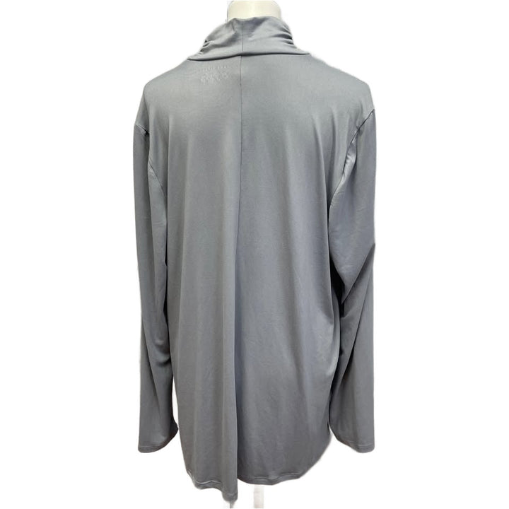 bLane Bryant Womens Plus Size 22/24 Flowy Polyester Blend Long Sleeve Turtleneck