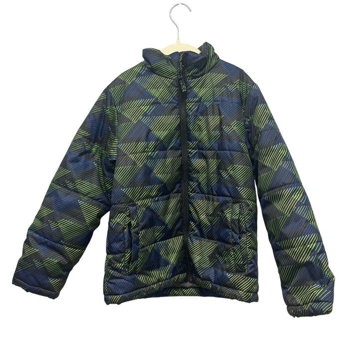 Swisstech Youth Boys Medium Nylon Full Zip Long Sleeve Puffer Coat Jacket