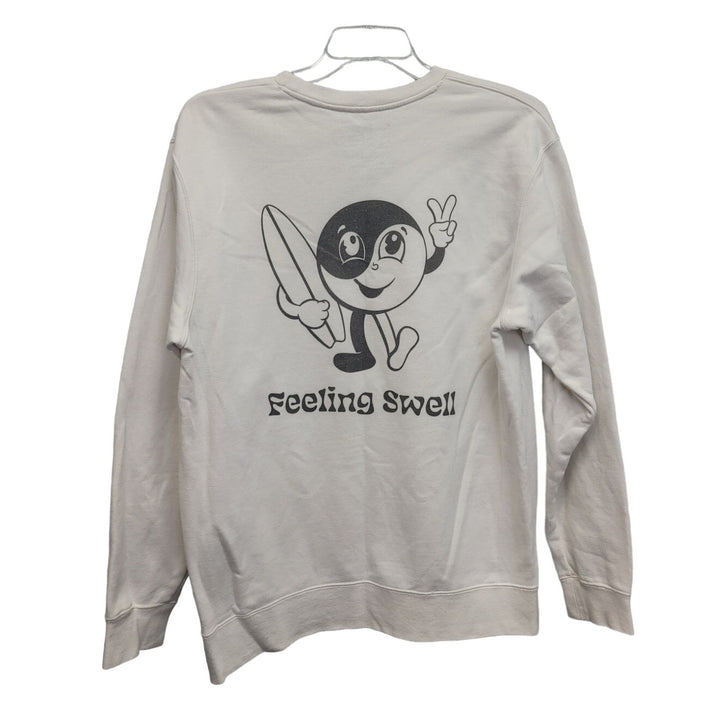 Feeling Swell Mens Large PolyCotton Long Sleeve Crew Neck Pullover Sweatshirt