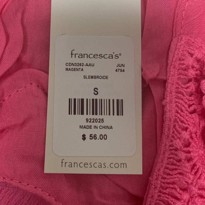 Blue Rain Francesca’s Small Lined Mini Sundress, New with Tags