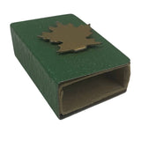 Vintage Wadsworth Ohio Match Company Cardboard Box W Plastic Striking Cover