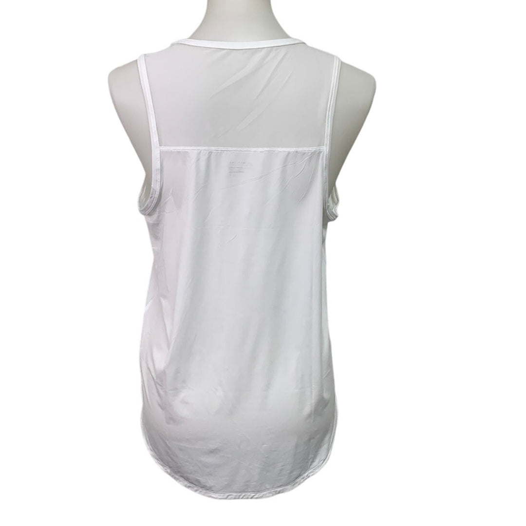 New Offline Womens Medium Sweat Sesh Sleeveless Mesh Crew Neck Athletic Tank Top