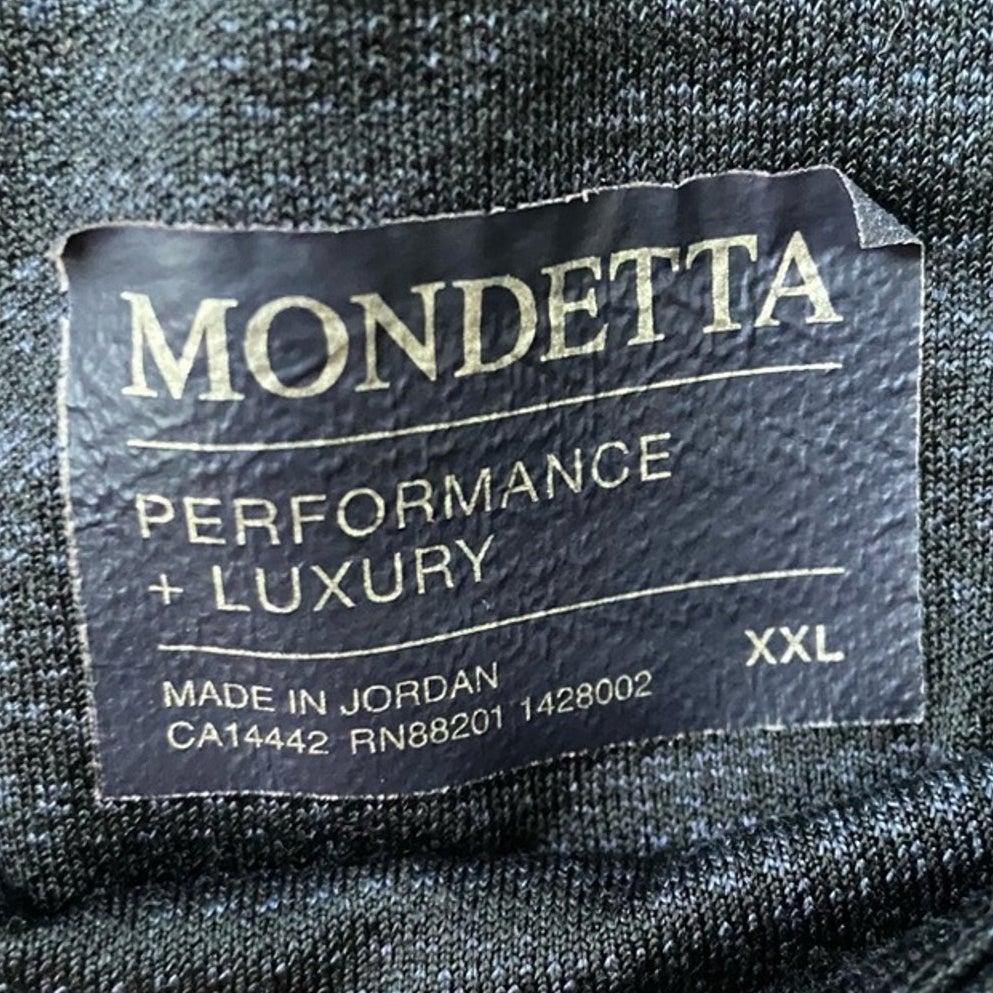 Mondetta Womens XXL Heathered Gray Performance Luxury Athletic Capri Leggings