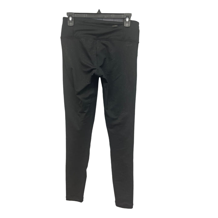 Adidas Womens Medium Climalite Polyester Blend Long Pull On Black Leggings