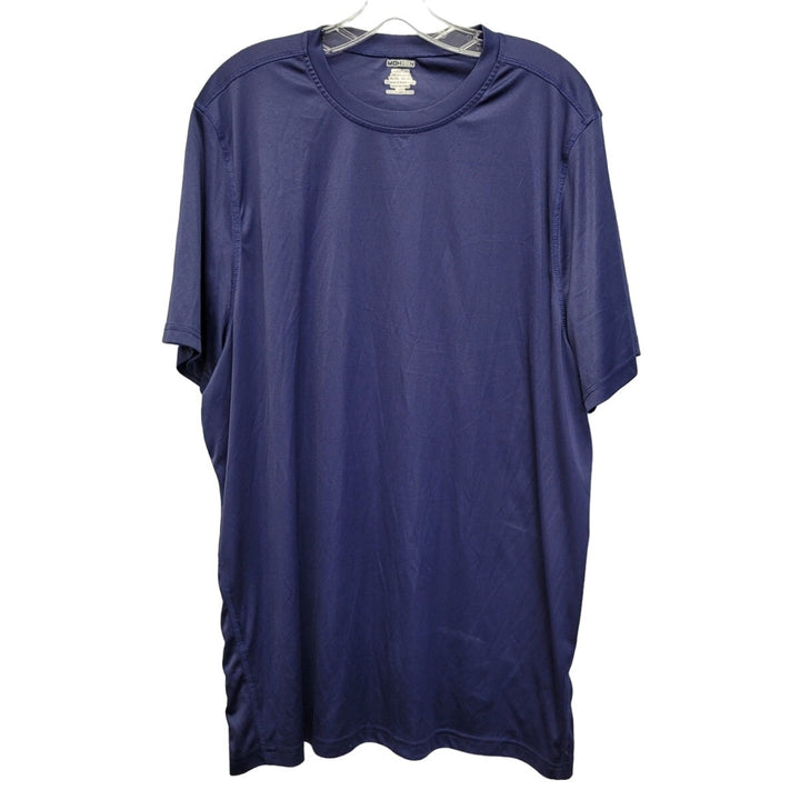 Moheen Mens 2XL 100% Polyester Cool Dri Short Sleeve Crew Neck Athletic Shirt