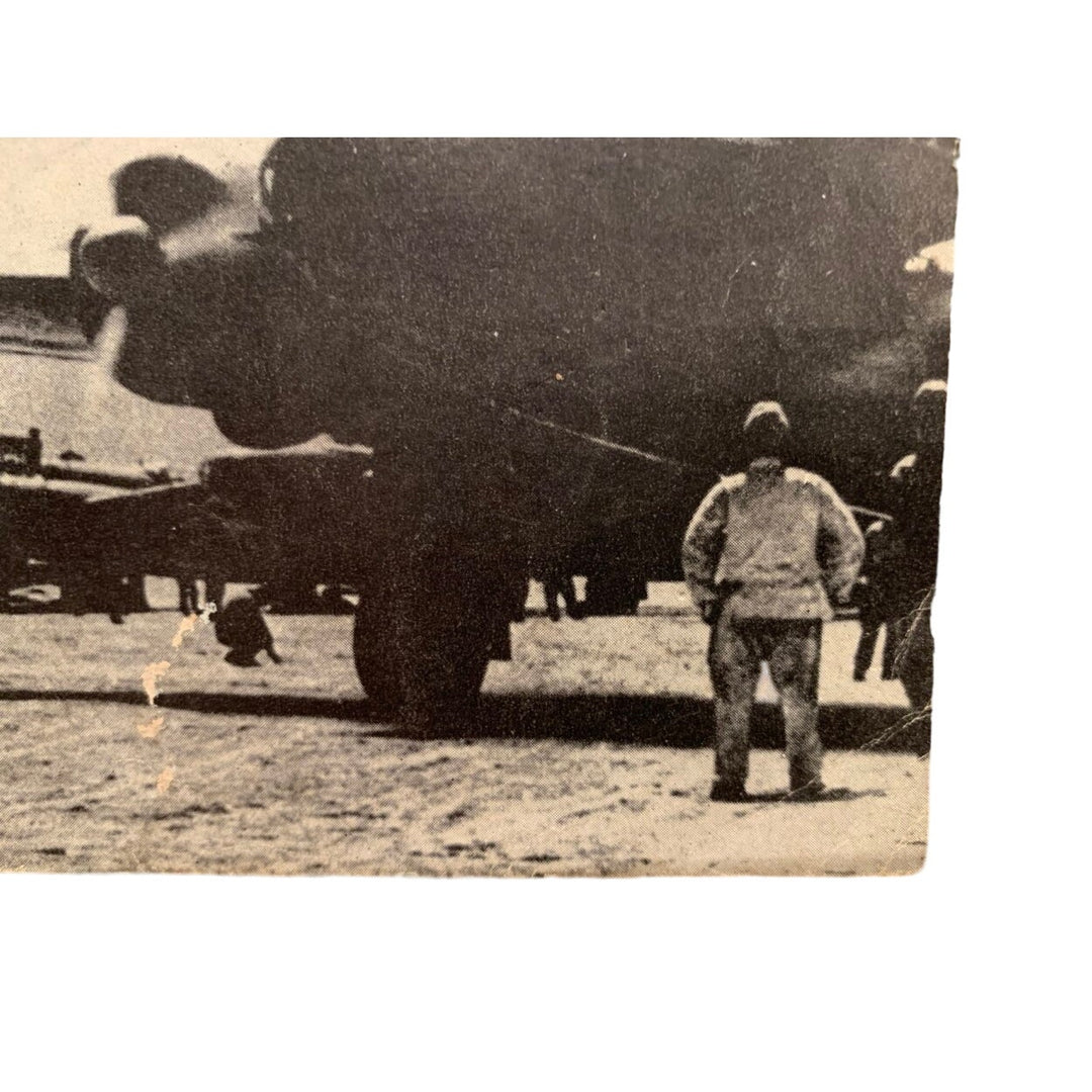 Vintage 5" by 8" James Phillips Japanese Bombers WWII Black White Photo Print
