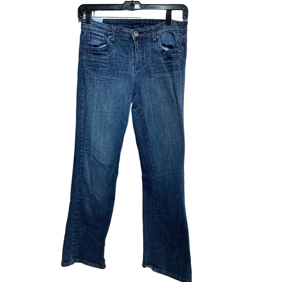 Common Genes Womens Size 8 Classic Fit 31 Inseam Stretch Cotton Denim Blue Jeans