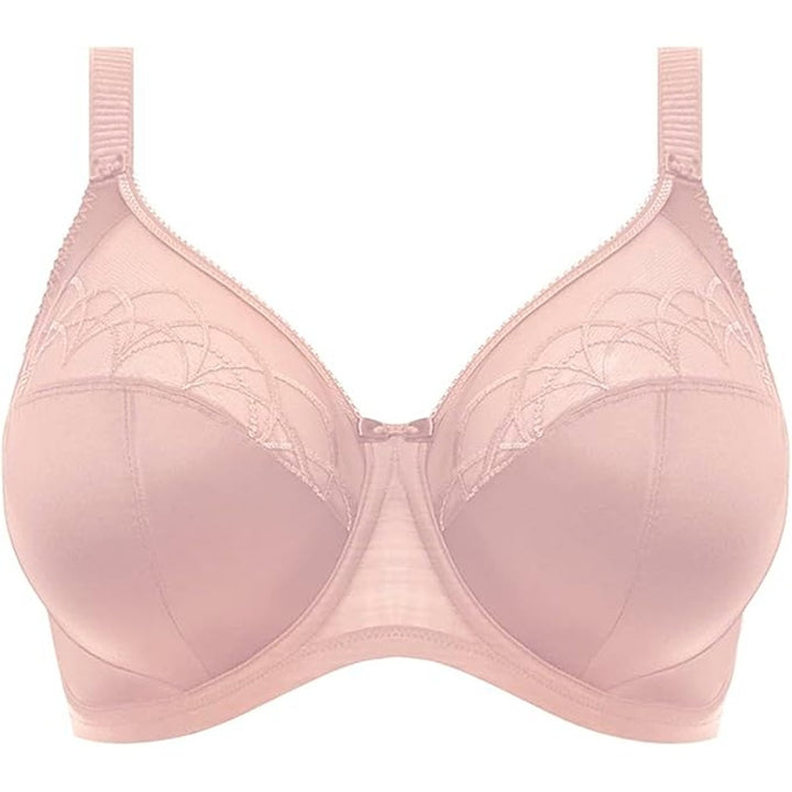 New Elomi Womens Plus-Size 40F Tan Rose Cate Underwire Full Cup Banded Bra