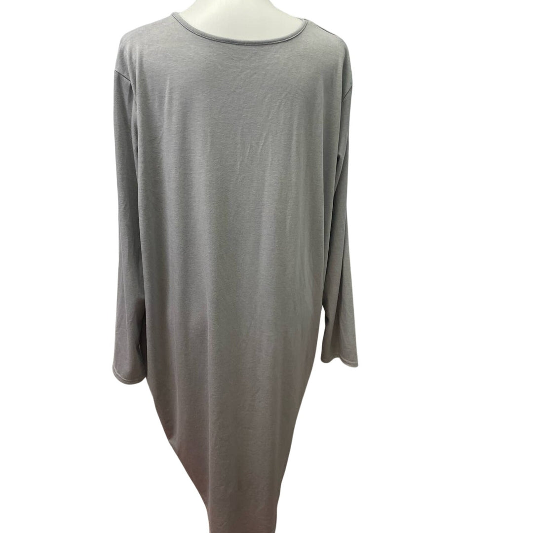 I Am Black Woman XL Beautiful Magic Love Long Sleeve Large Pocket T-Shirt Dress