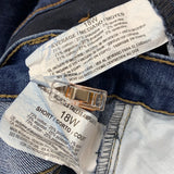 2 Gloria Vanderbilt Womens Plus Size 18W Cotton Blend Amanda Denim Blue Jeans