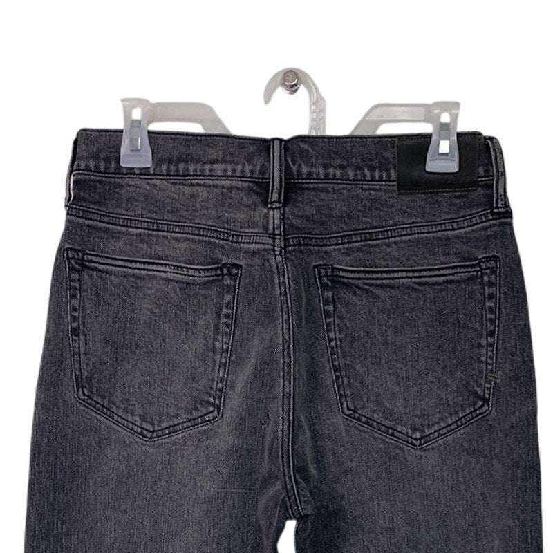 New American Eagle AE77 Womens Size 8 Cotton Blend Rugged Black Wash Denim Jeans