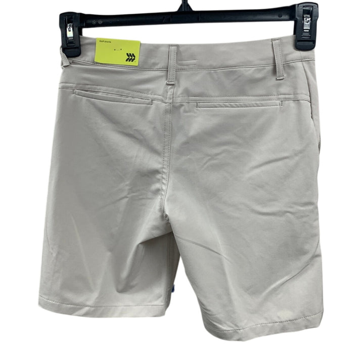 New All In Motion Kids Size 6 Moisture Wicking UPF 50+ Tan Golf Shorts