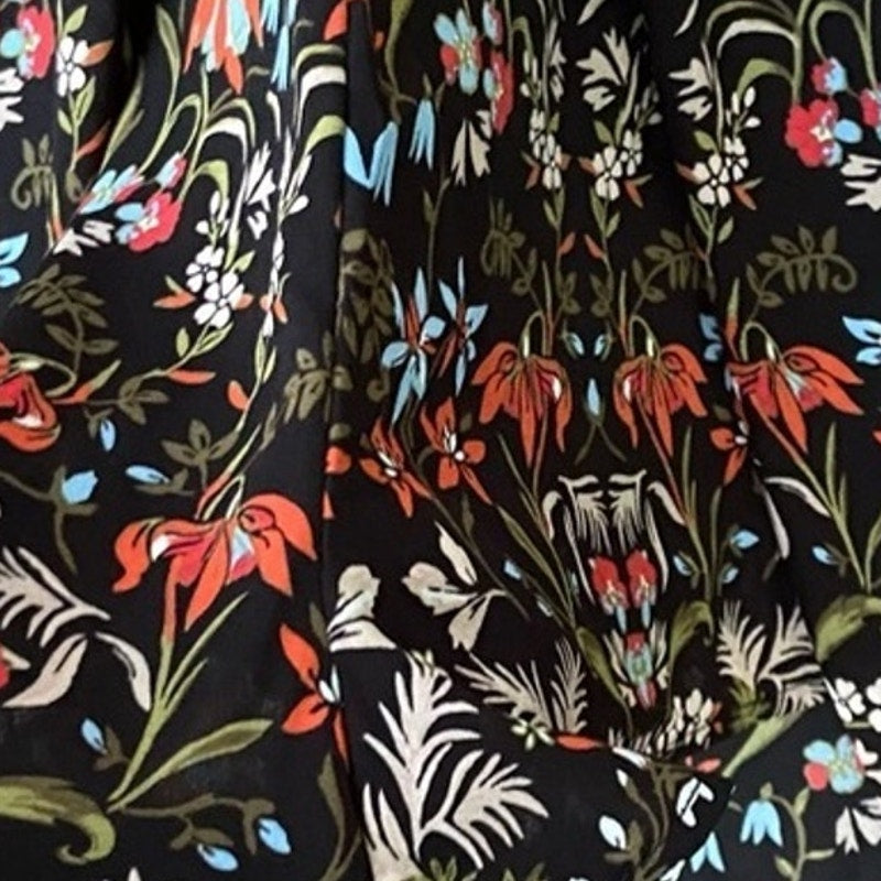 New Material Girl Juniors Large Thin Strap Floral Back Zip Maxi Overlay Romper