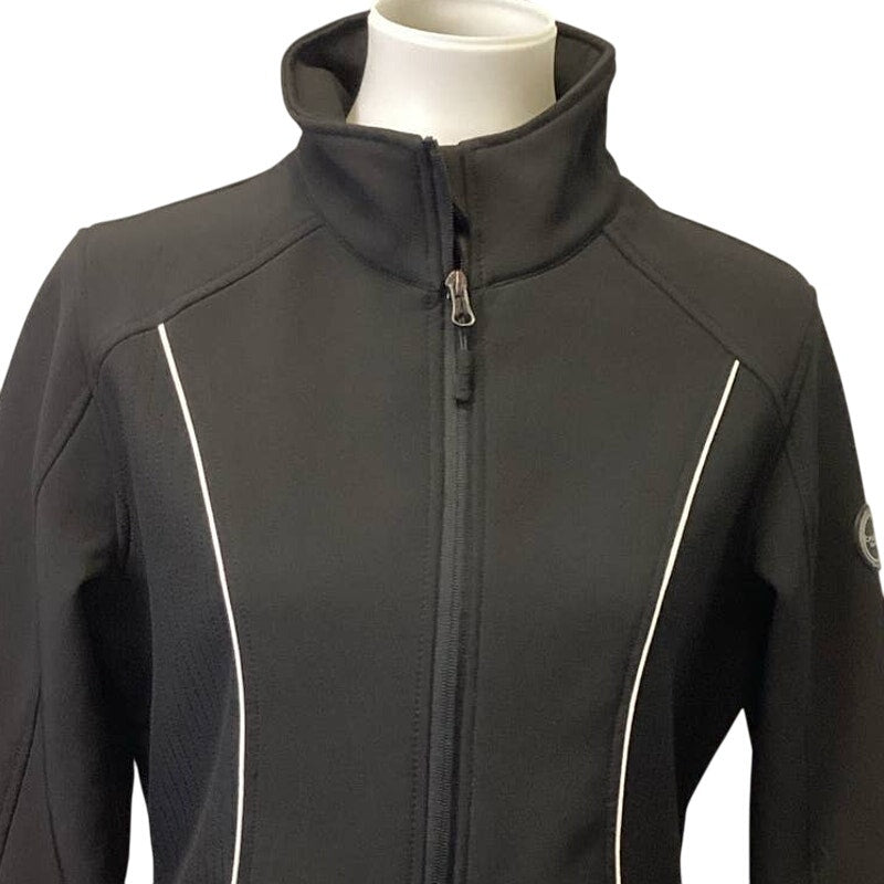 Bebe Sport Medium Polyester Blend Full Zip Sports Athletic Jacket w Pockets