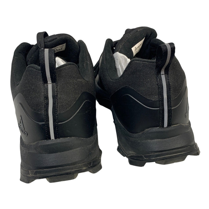 Humtto Mens Size 12 Black Outdoor Hiking Sneakers Lace Up Waterproof Shoes