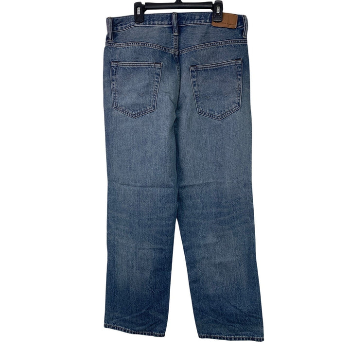 New American Eagle Mens 29X30 Cotton Blend Athletic Loose Denim Blue Jeans