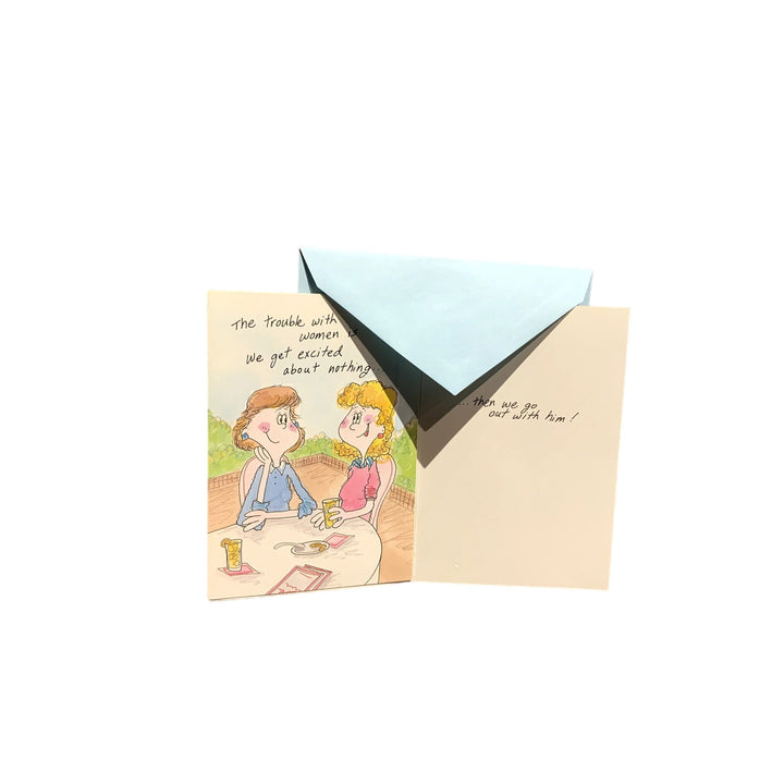 42 New Funny Vintage Characters Love Relationships Birthday Greeting Cards Env