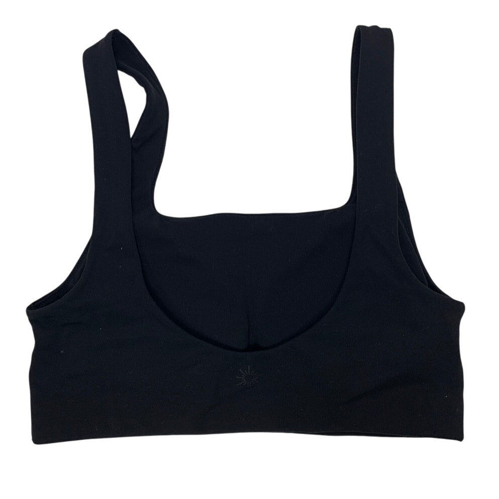 New Aerie Womens Small Black Thick Strap Pullover Scoop Neck Sports Bra