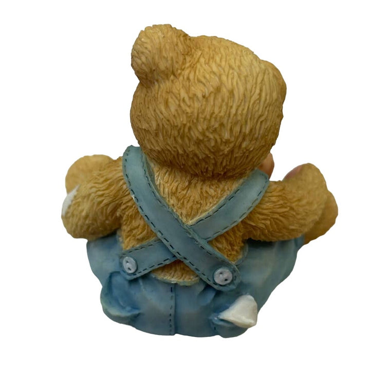 Vintage 1995 Cherished Teddies Robert 156272 Love Keeps Me Afloat Teddy Bear