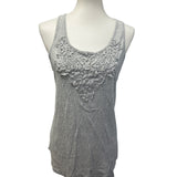 2 Lane Bryant Womens 14/16 Lace Front Sleeveless Stretch Cotton Tank Tops