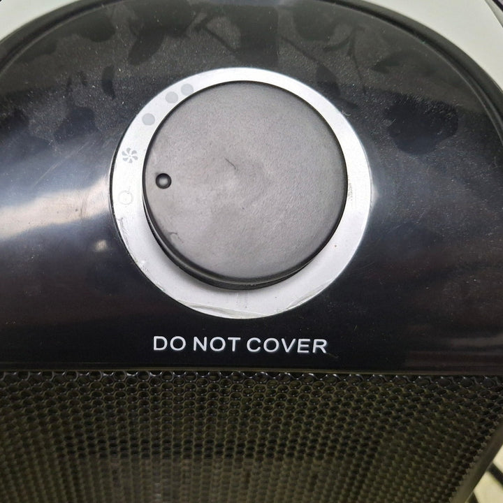 Personal Tabletop Control Heater Desktop Electric Heating Fan - VG Condition