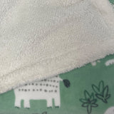 2 Adorable Baby Boy Cars Elephants Super Soft Throw Blankets Very Good Condition